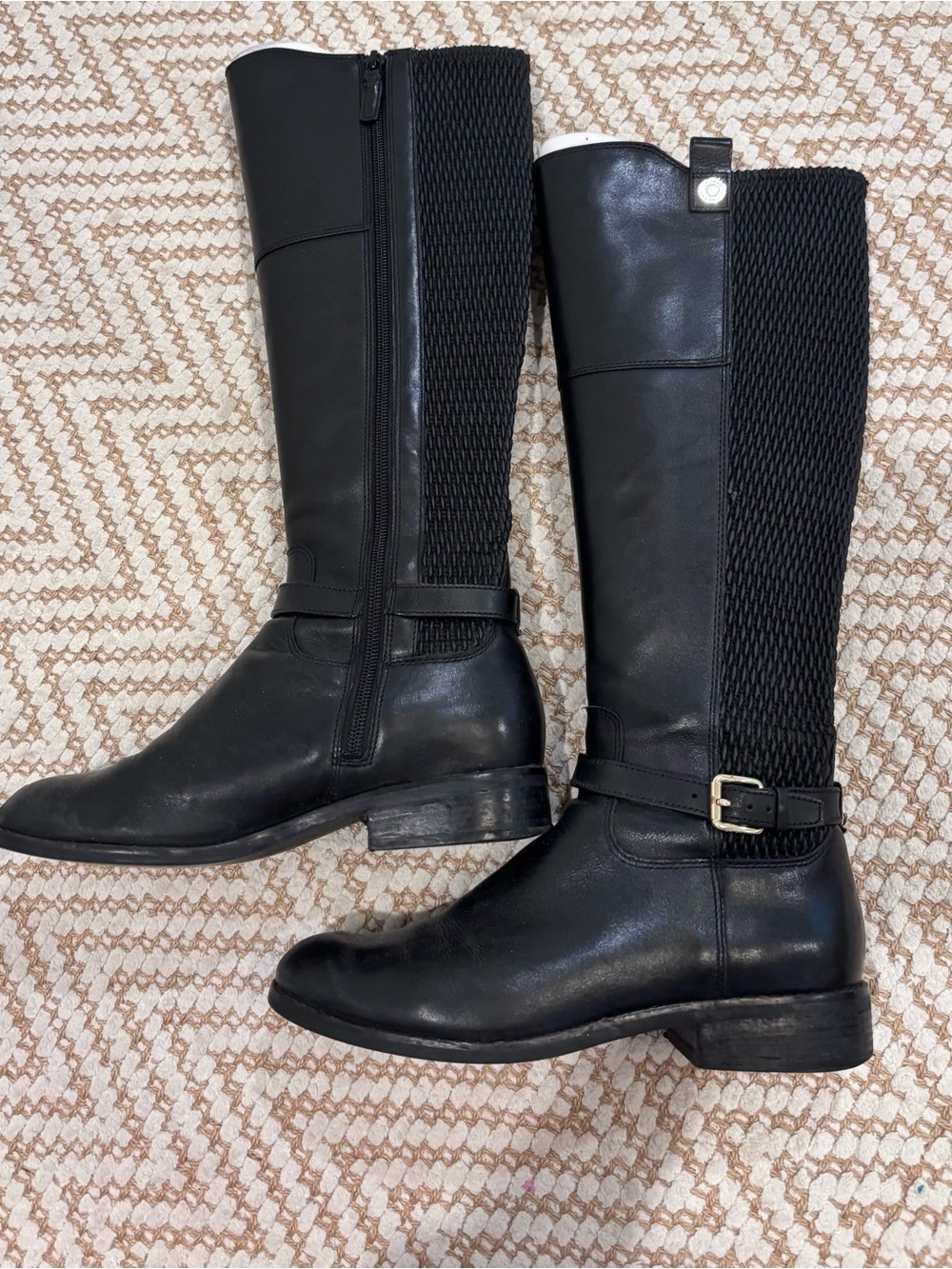 Cole Haan Isabell riding boot, black size 7